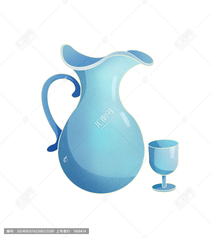 茶壺茶葉國(guó)潮國(guó)風(fēng)插畫