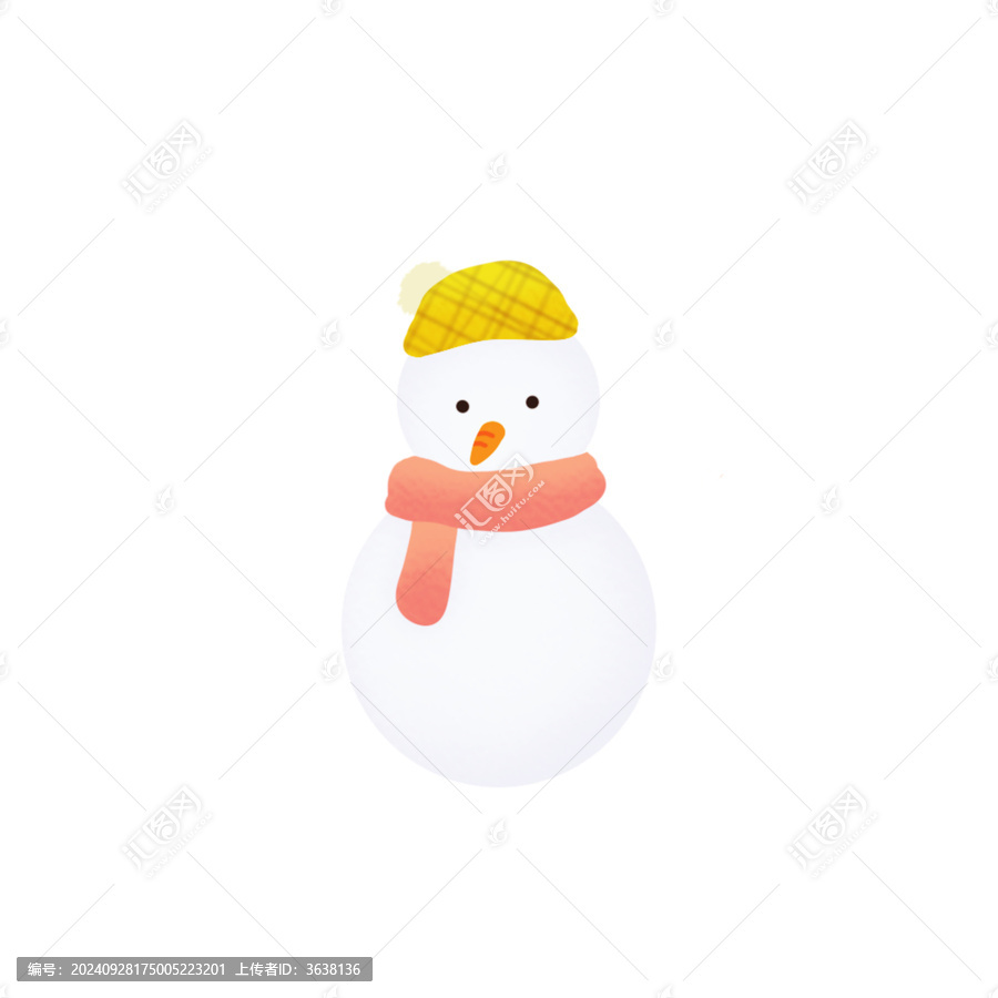 雪人卡通素材