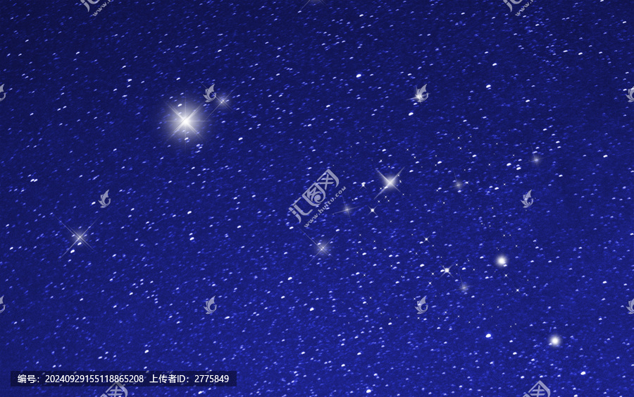 美麗星空背景素材元素