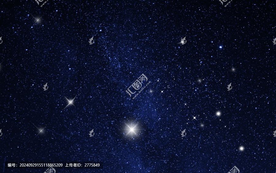 美麗星空素材元素背景