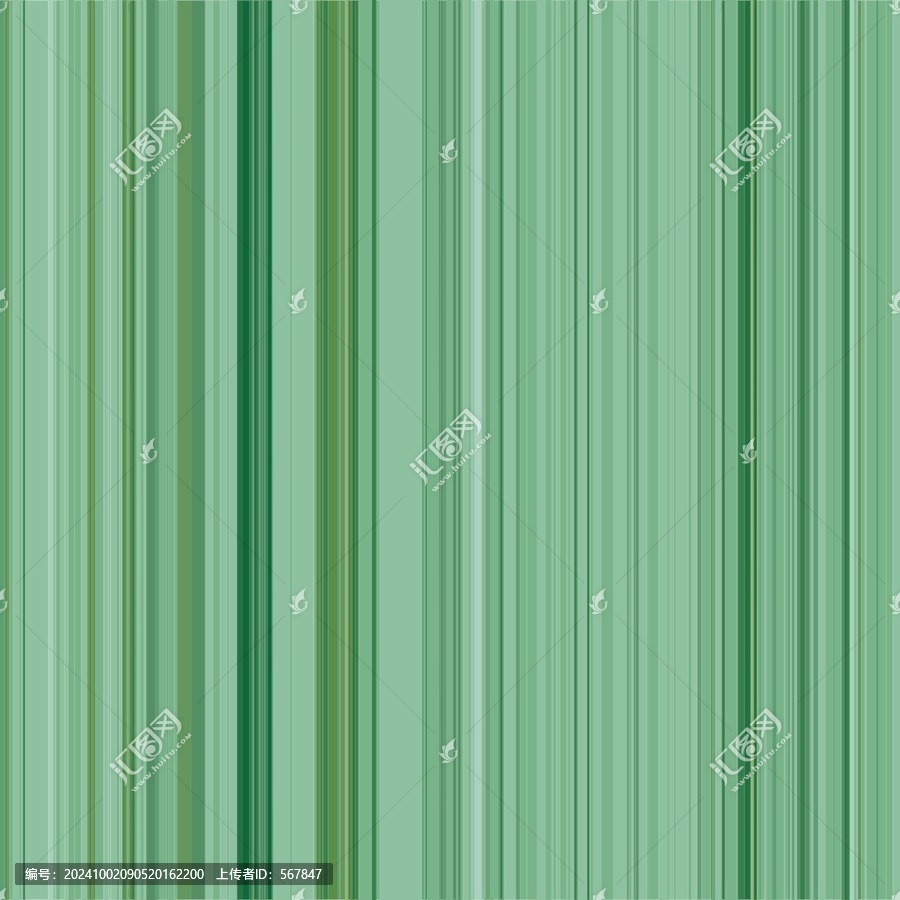 青綠條紋窗簾印花
