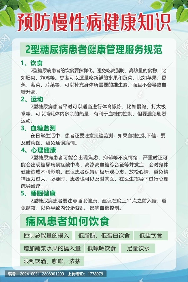 預防慢性病