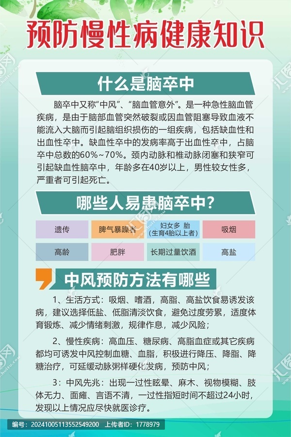 預(yù)防慢性病