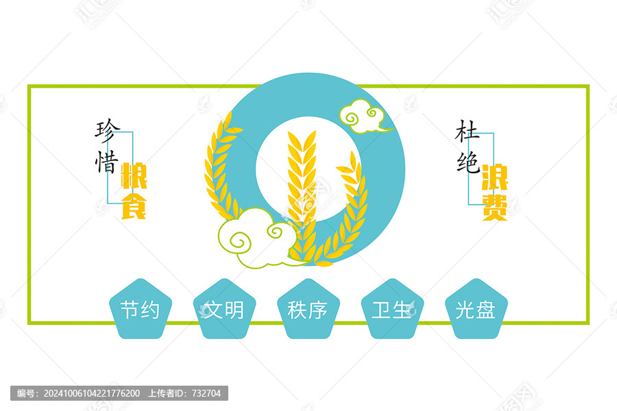 食堂文化墻