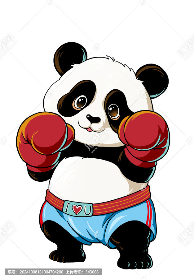 拳擊熊貓