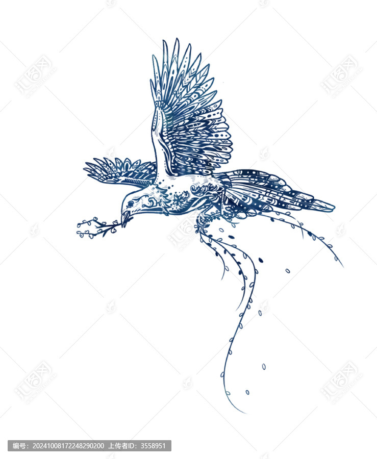 裝飾畫鳥