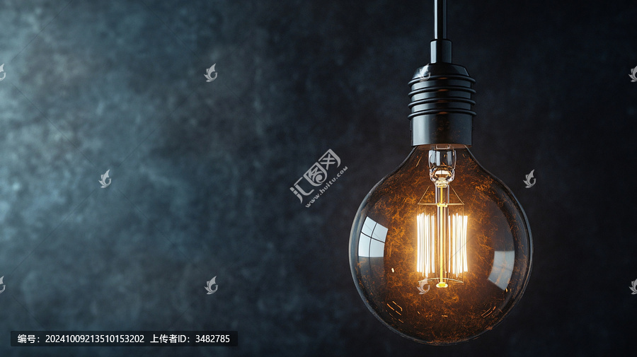 燈泡創(chuàng)意場(chǎng)景圖