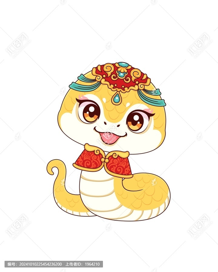 中國傳統(tǒng)卡通蛇