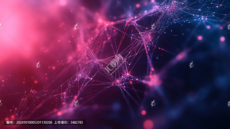紅藍(lán)科技無限背景