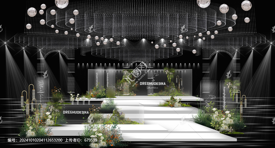 韓式秀場(chǎng)水晶婚禮