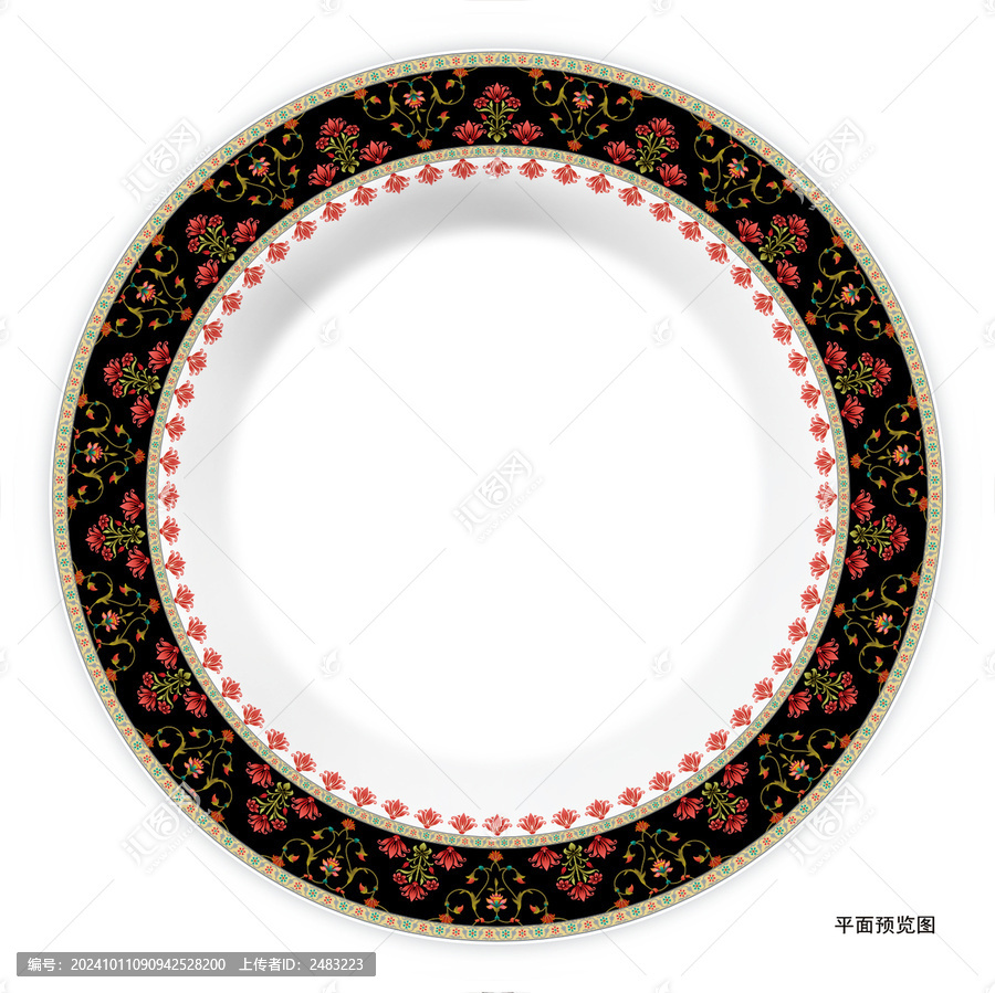 餐具花面