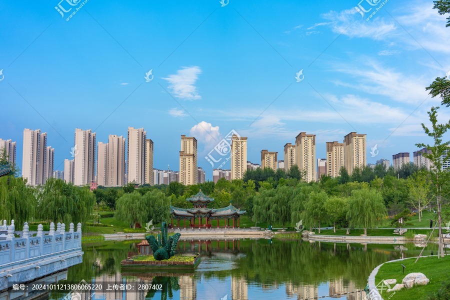 永祚寺又稱雙塔寺外的現(xiàn)代建筑