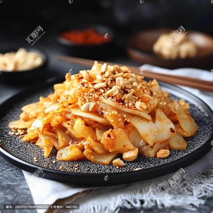 涼拌面速食面皮