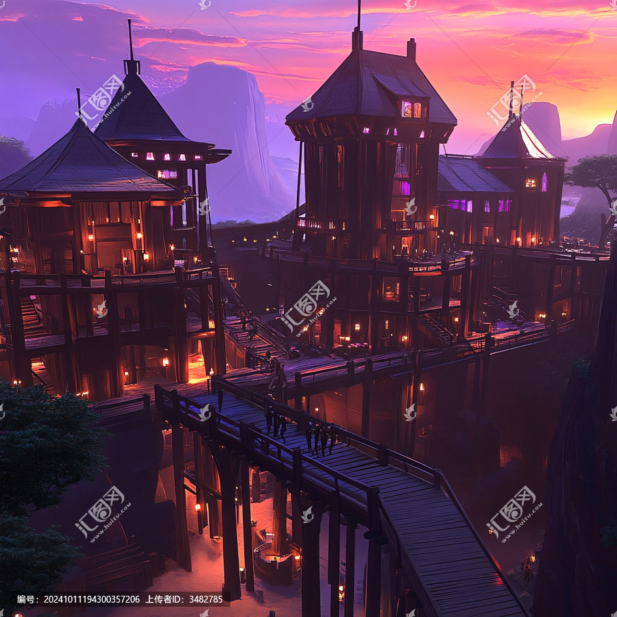 建造金中都場景