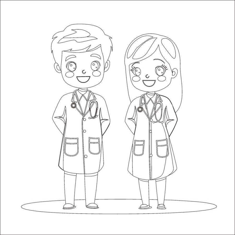 醫(yī)護(hù)人員插畫(huà)