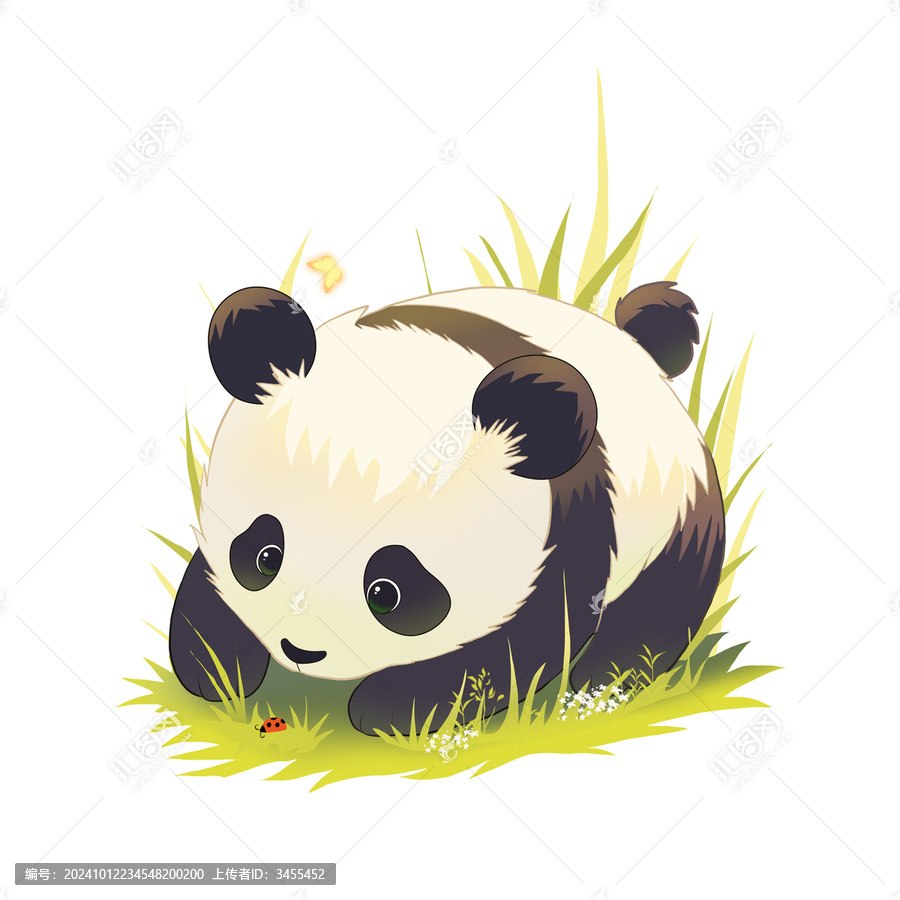 可愛熊貓
