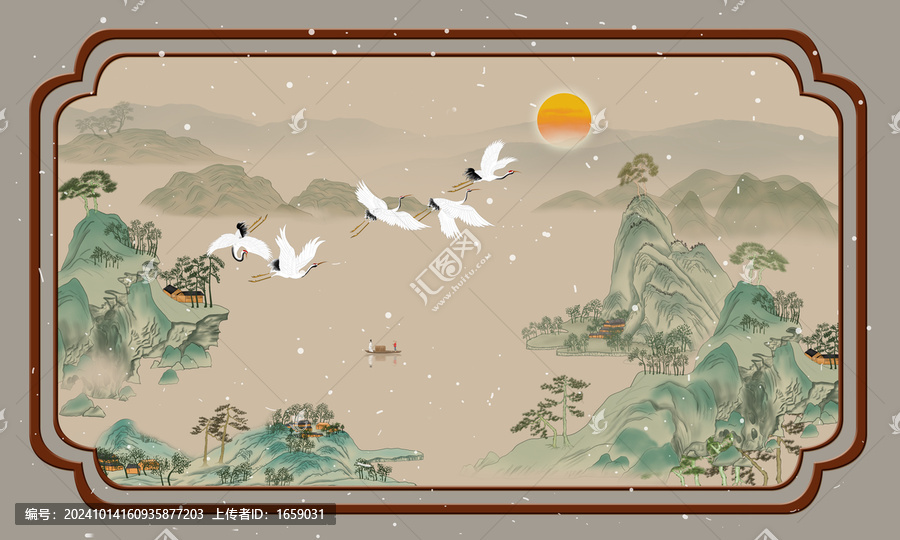 古風(fēng)山水畫(huà)
