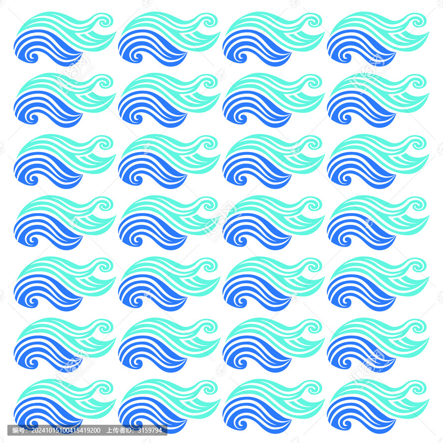 波浪海浪符號(hào)