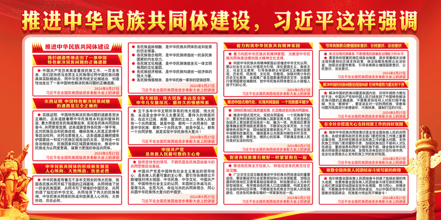 推進(jìn)中華民族共同體建設(shè)