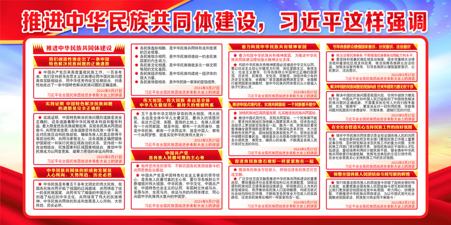 推進(jìn)中華民族共同體建設(shè)
