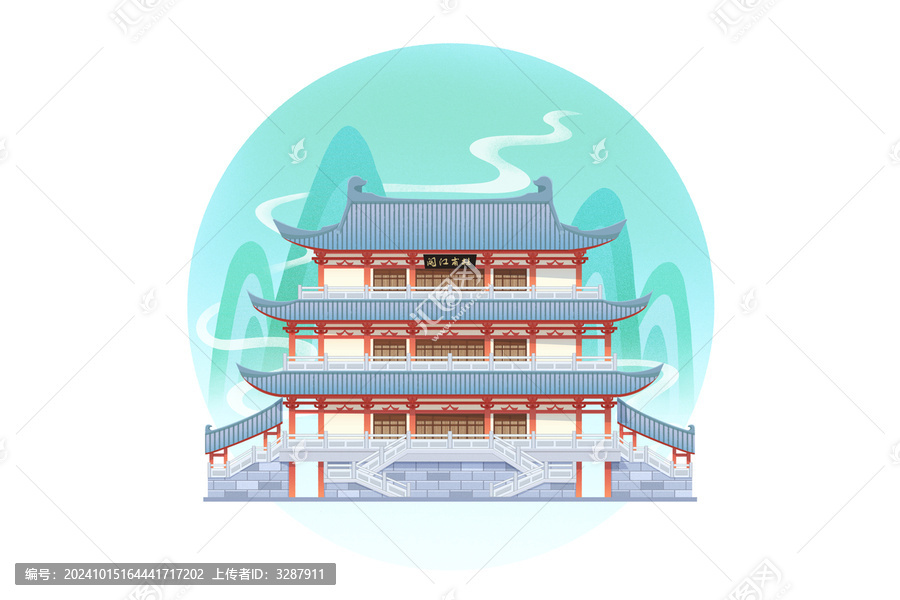 長沙杜甫江閣