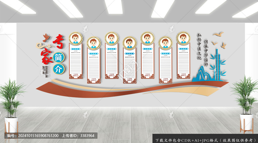 中醫(yī)院專家醫(yī)生簡介文化墻