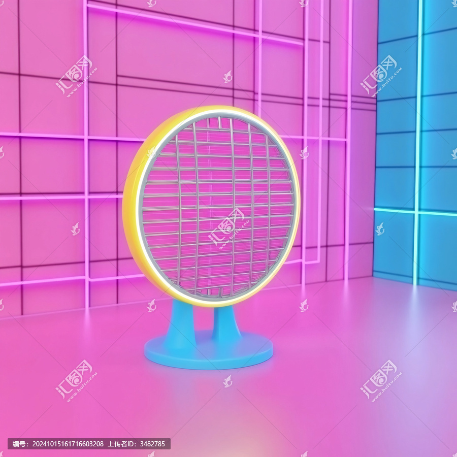 霓虹燈展臺