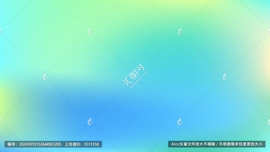 藍綠色淡雅漸變