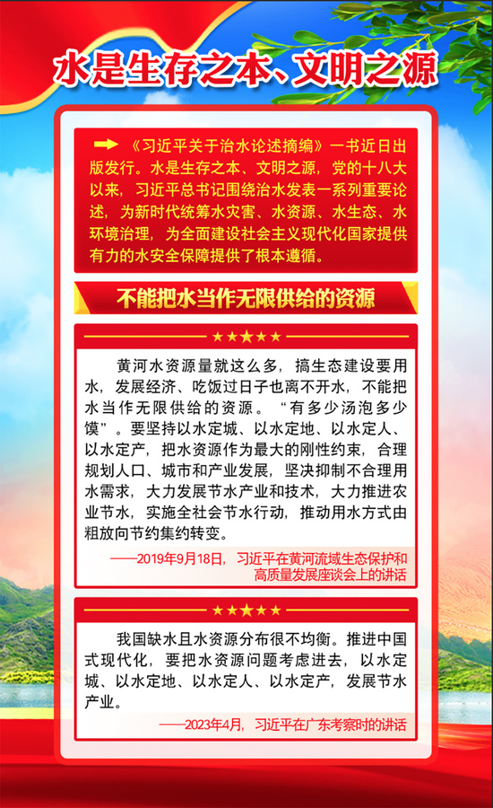 治水展板