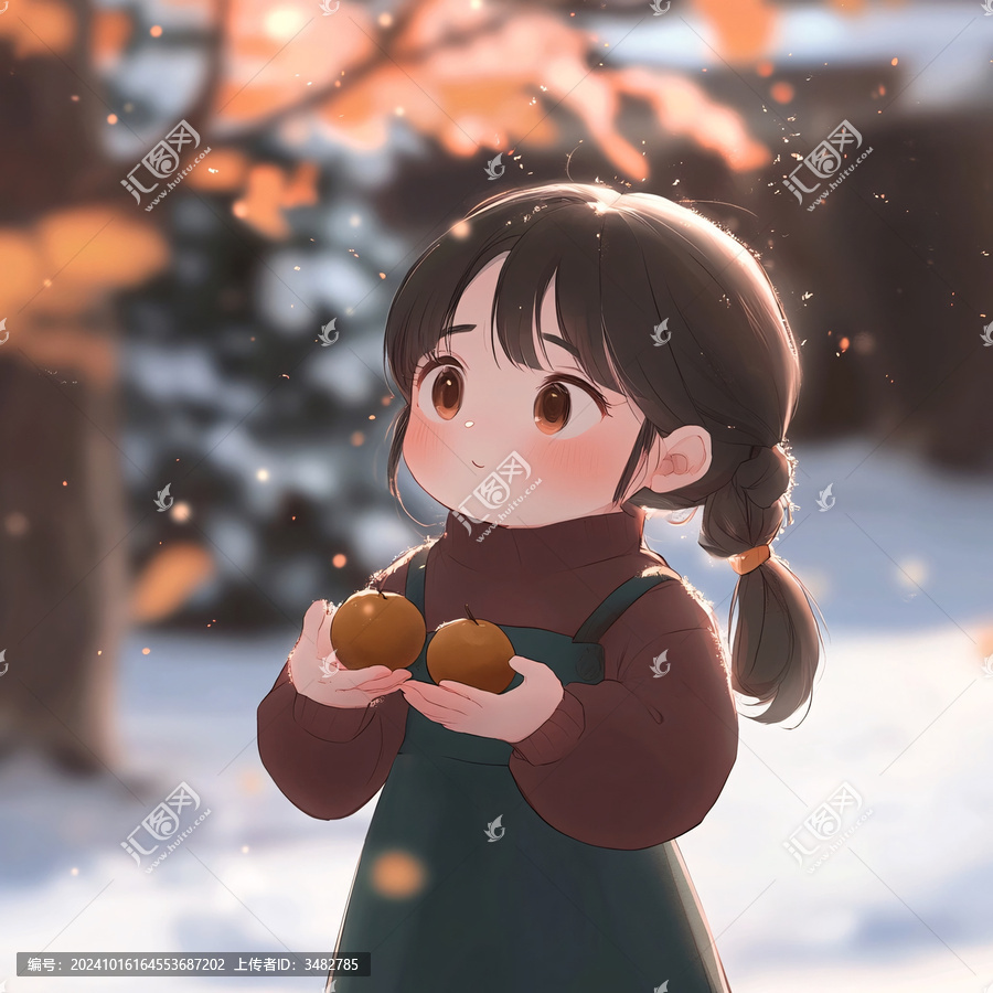農(nóng)家小女孩