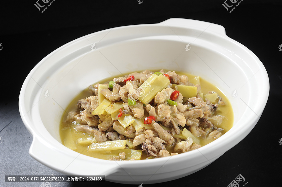 老姜燜黑腳雞