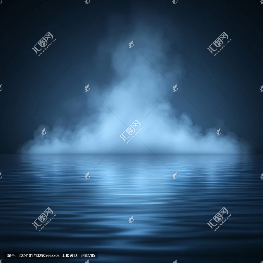 水底冒煙