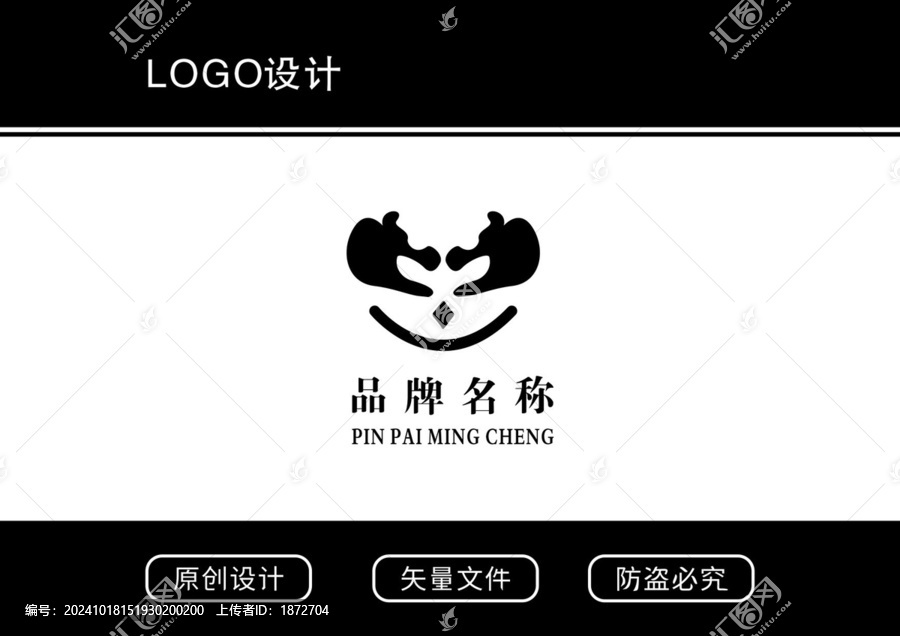 小丑面具logo