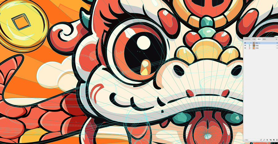 蛇年插畫