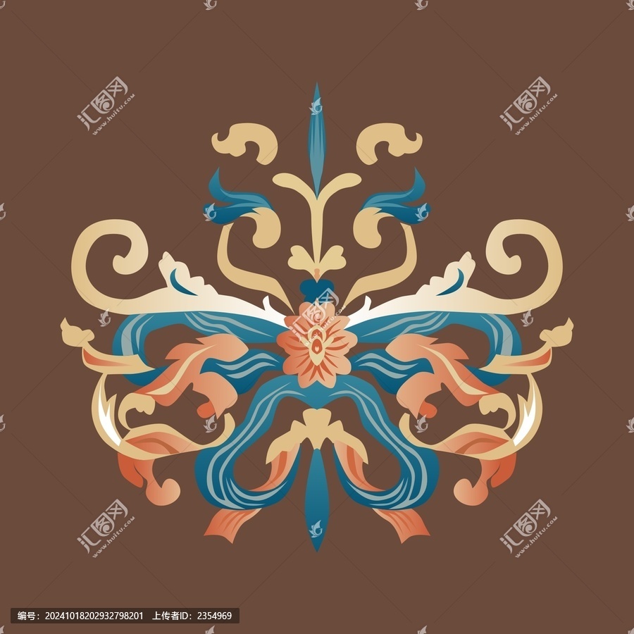 中國(guó)傳統(tǒng)紋樣矢量圖案設(shè)計(jì)