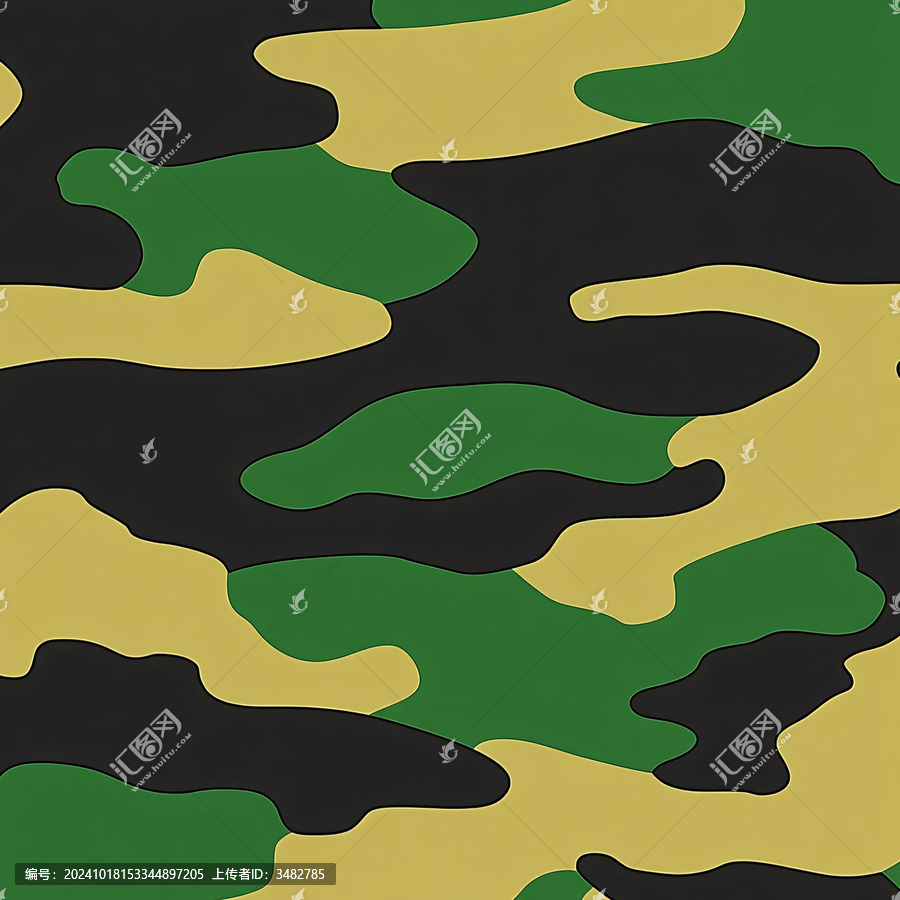 軍綠色系漸變迷彩
