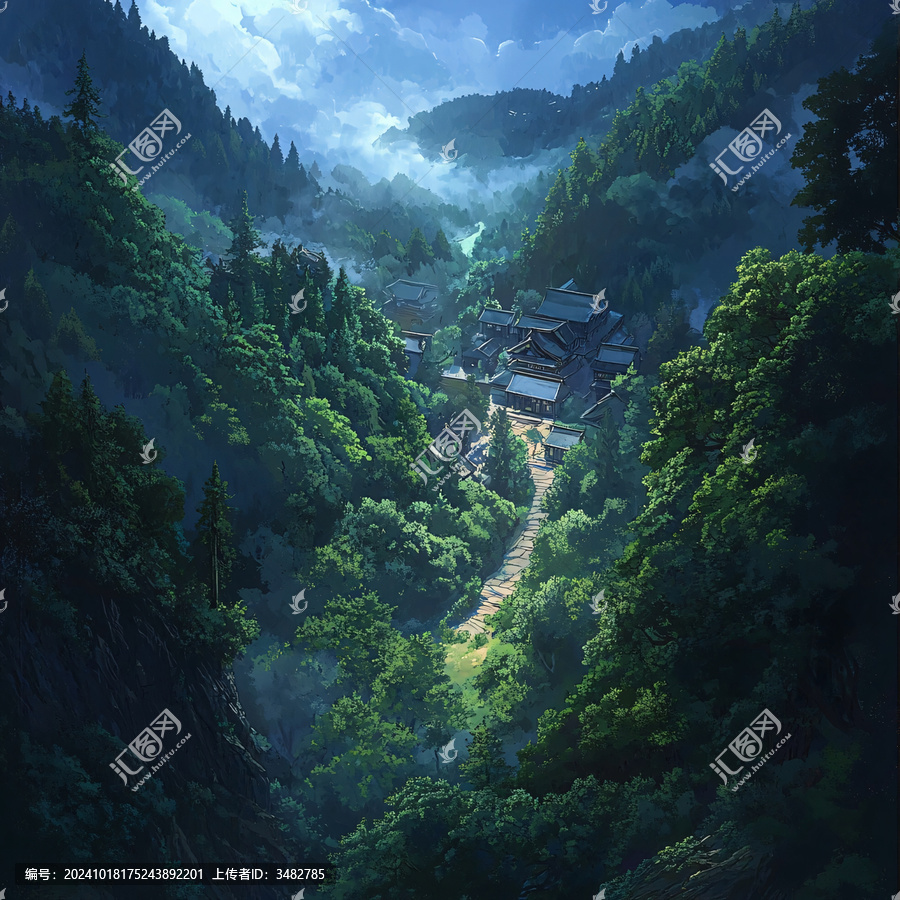古風動畫場景