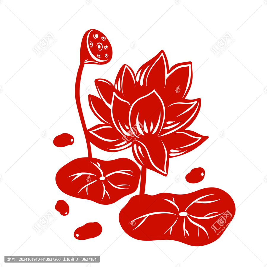 好運(yùn)連連蓮花