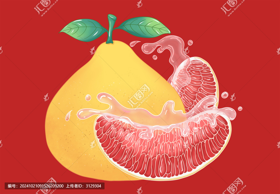 柚子插畫