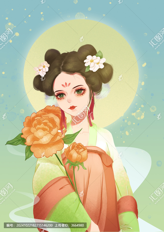 美女