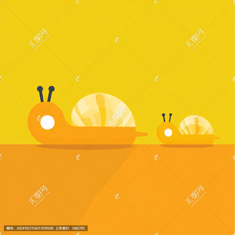 簡約小蝸牛