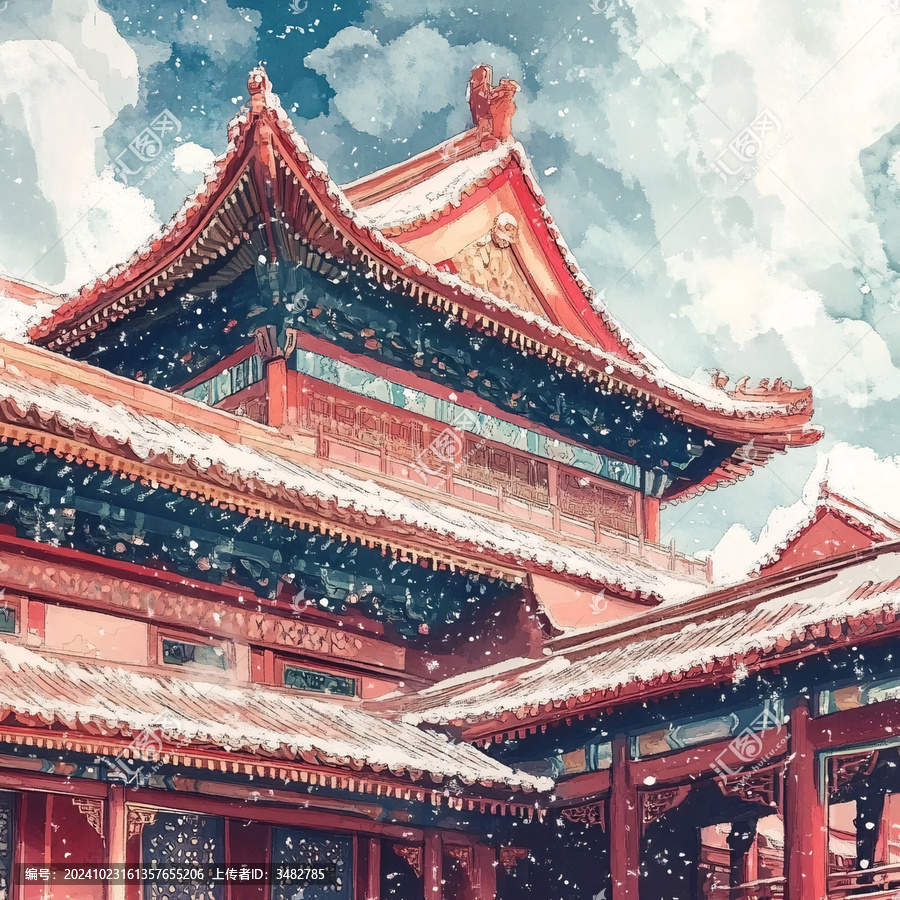 故宮冬天