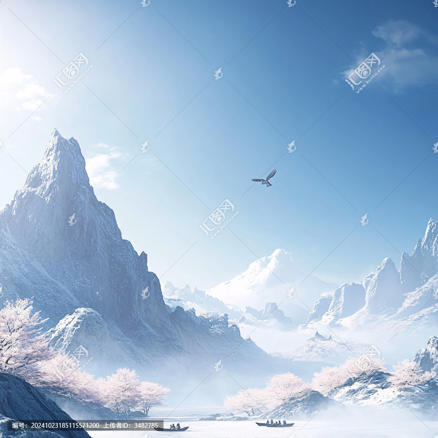 大氣高清意境山水