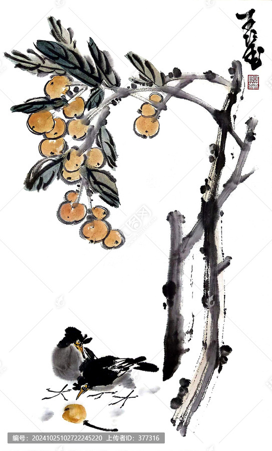 寫(xiě)意琵琶裝飾畫(huà)