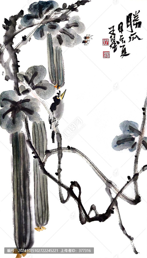 寫意花鳥(niǎo)裝飾畫(huà)