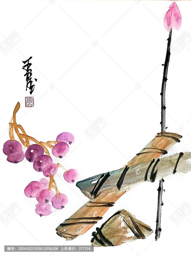 端午裝飾畫
