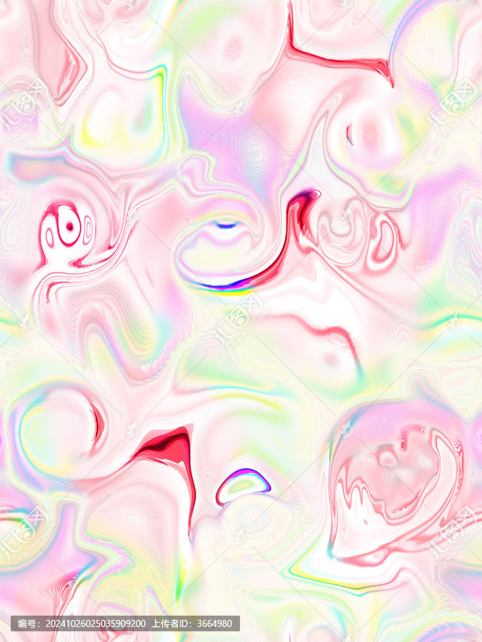 粉色流光印花圖案