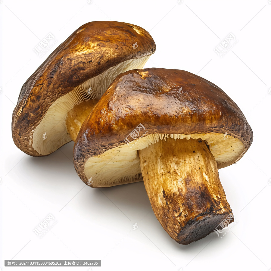 牛肝菌白底