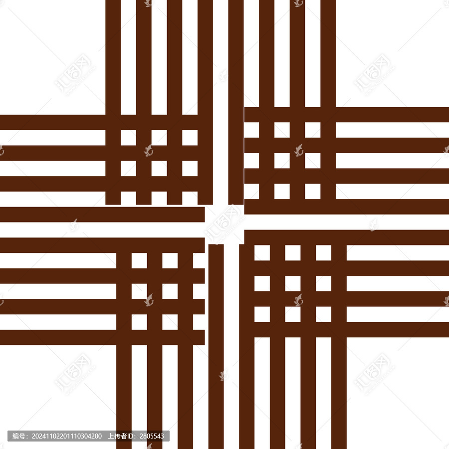 復(fù)古色簡(jiǎn)易裝飾線條圖