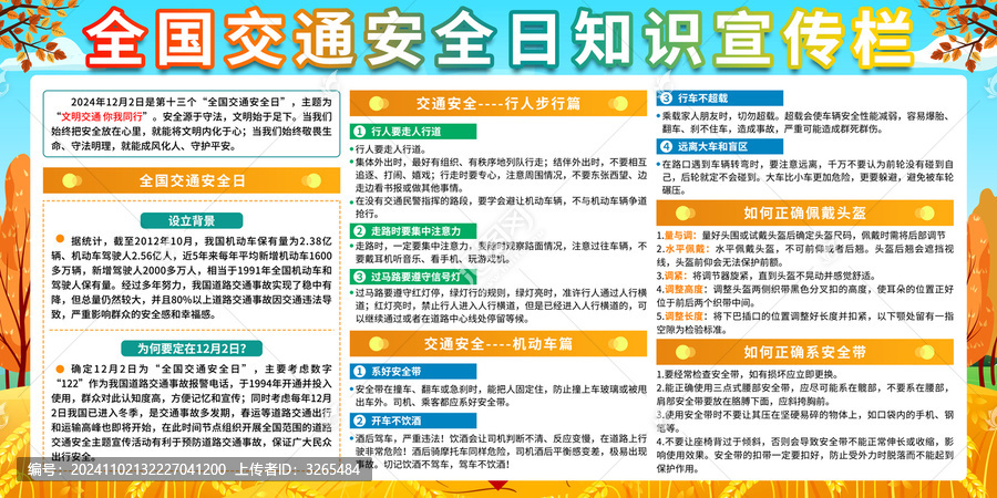 全國交通安全日知識